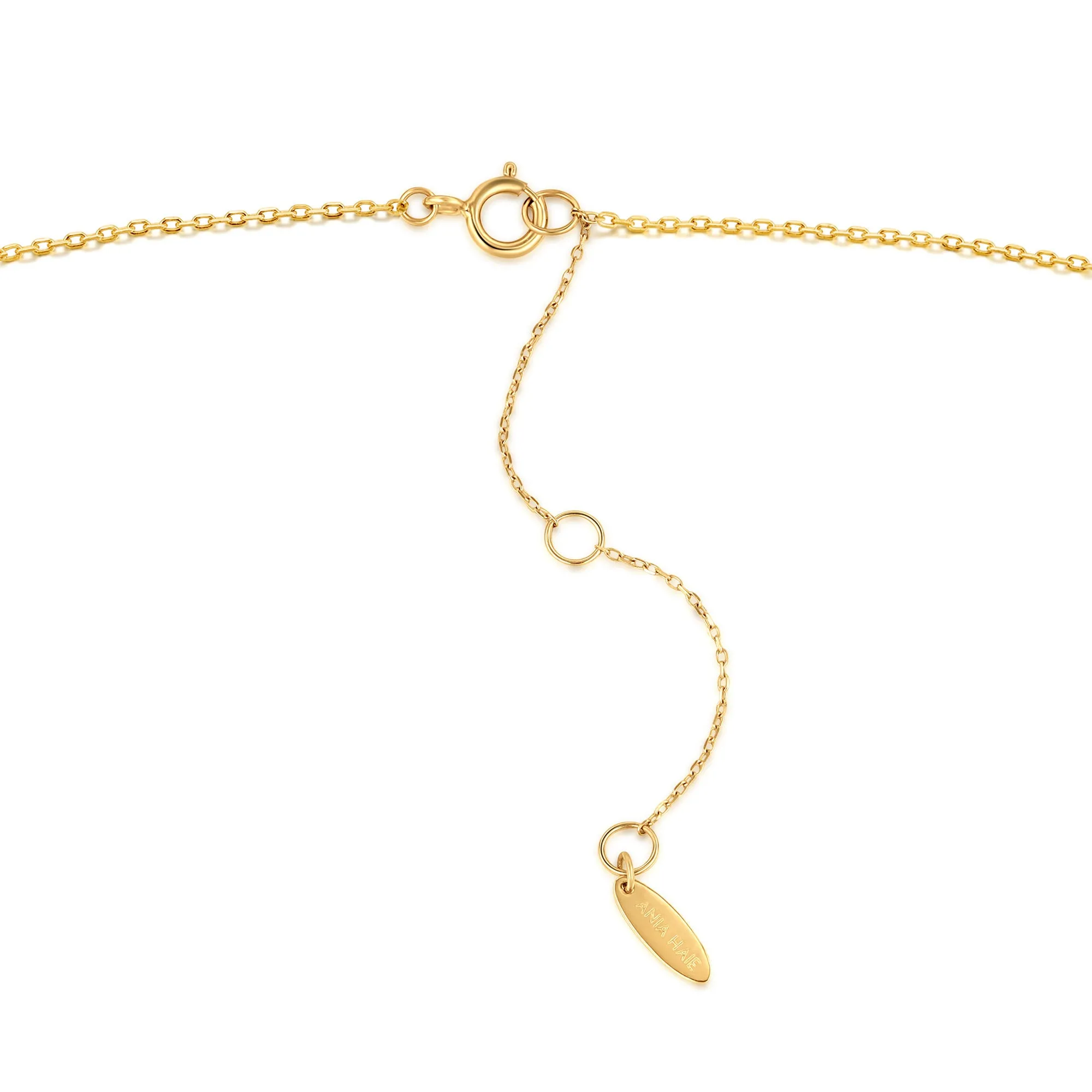 14kt Gold Padlock Necklace