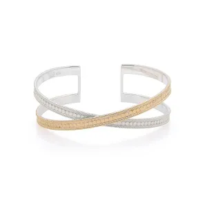 Anna Beck Classic Cross Cuff Bangle