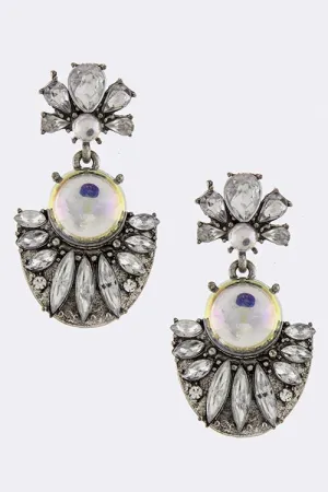 Antique Style Bauble Earrings