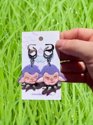 Badass Lamb Earrings