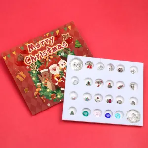 Christmas Countdown Calendar with Bracelet Charms