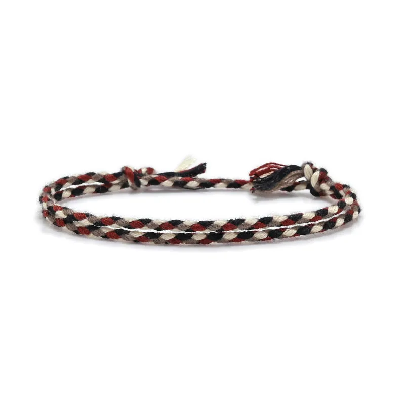 Color Woven Cotton Comfortable Hand Bracelet