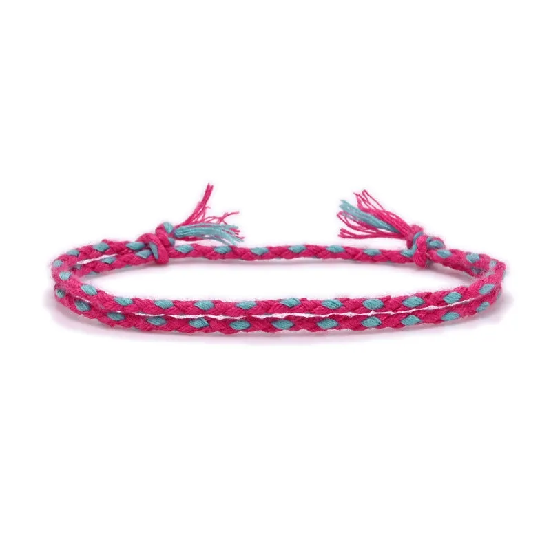 Color Woven Cotton Comfortable Hand Bracelet