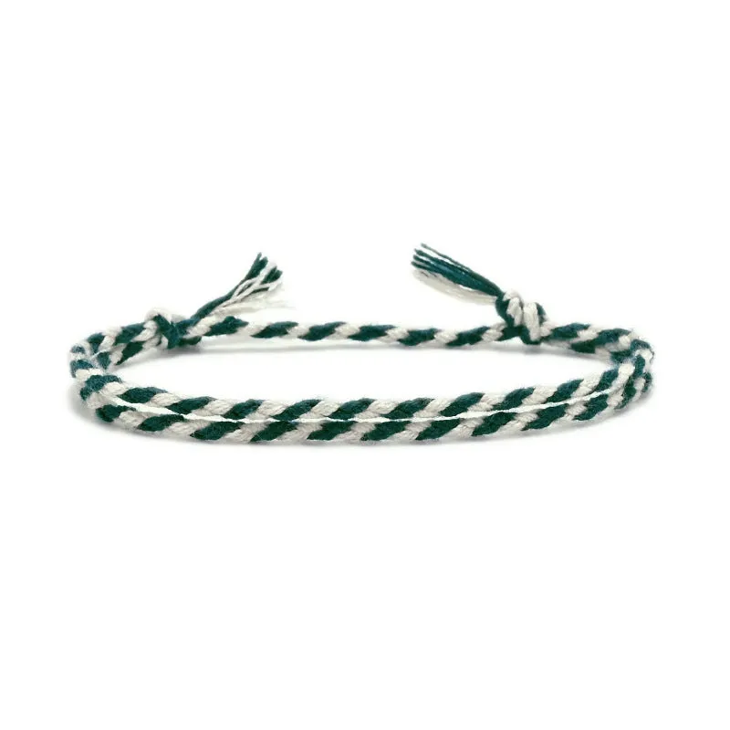 Color Woven Cotton Comfortable Hand Bracelet