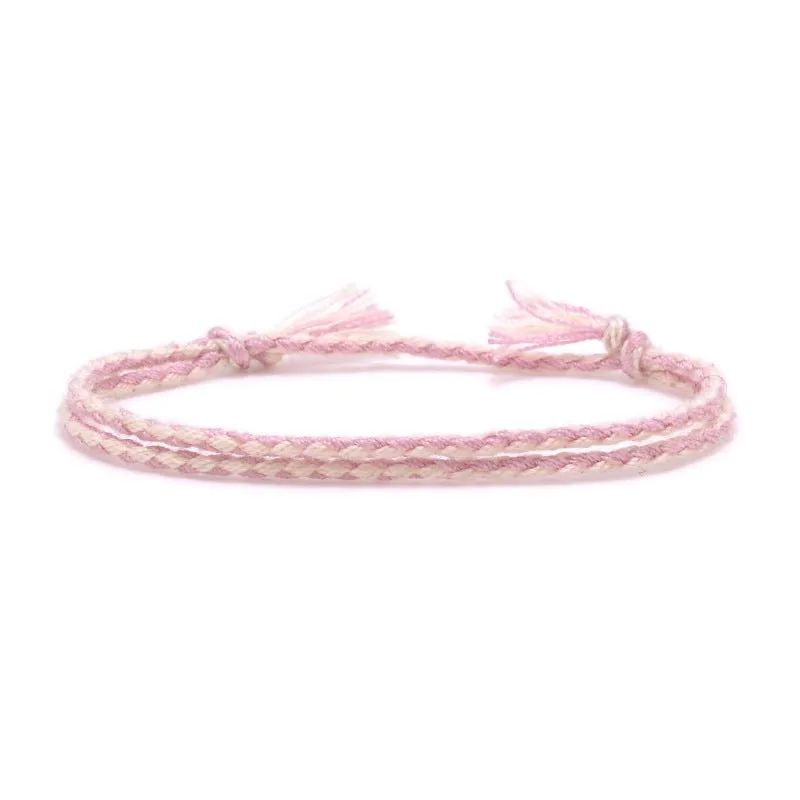 Color Woven Cotton Comfortable Hand Bracelet