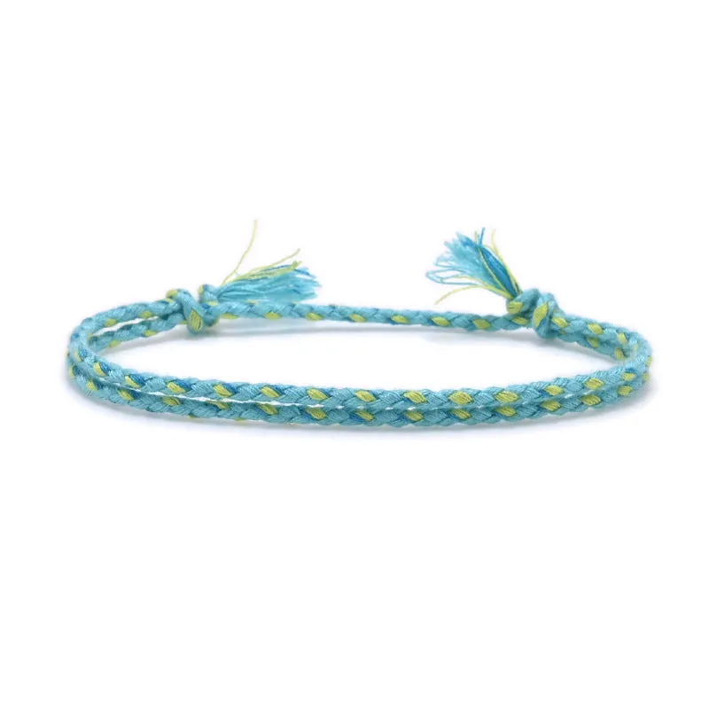 Color Woven Cotton Comfortable Hand Bracelet