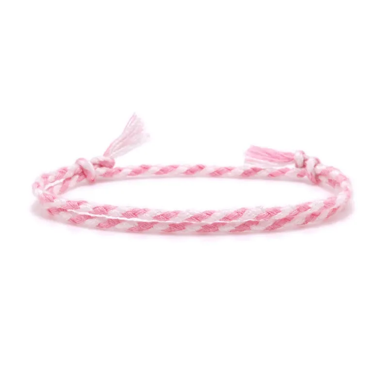 Color Woven Cotton Comfortable Hand Bracelet