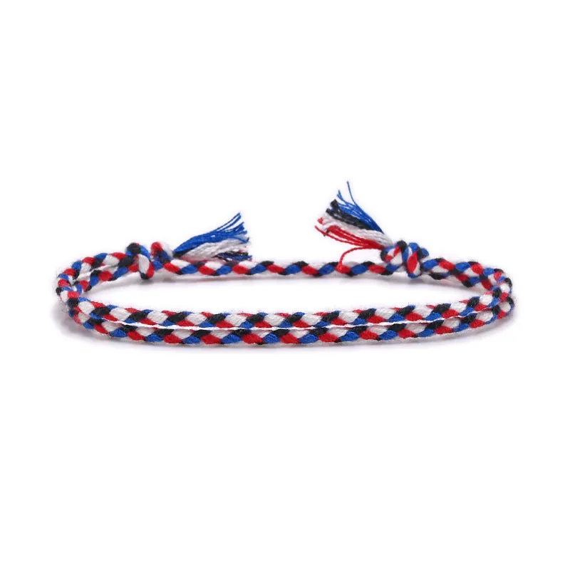 Color Woven Cotton Comfortable Hand Bracelet