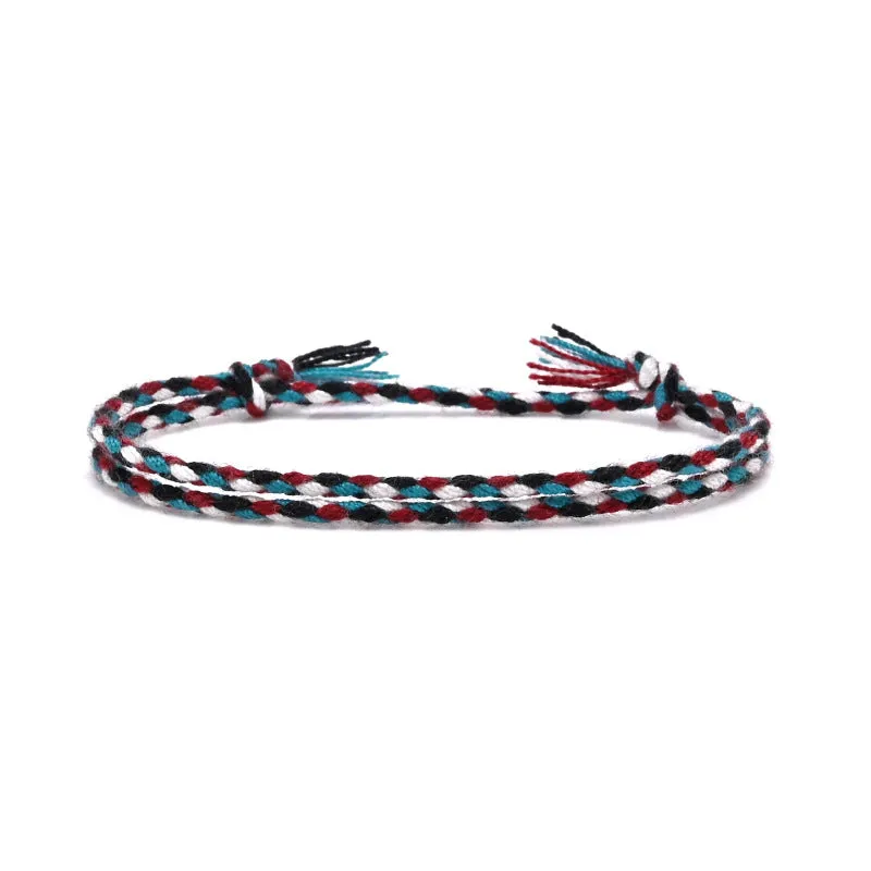 Color Woven Cotton Comfortable Hand Bracelet