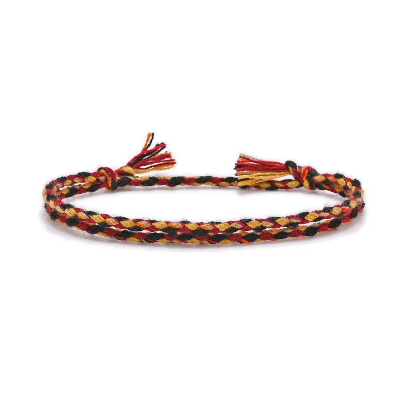 Color Woven Cotton Comfortable Hand Bracelet