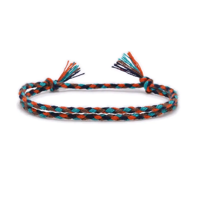 Color Woven Cotton Comfortable Hand Bracelet