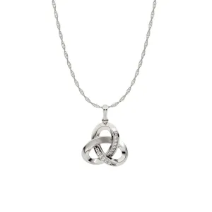 Diamond Fashion Pendant in 10K White Gold