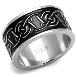 Epoxy Steel Men's Ring