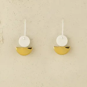 Erin Lightfoot: Earring Floats White