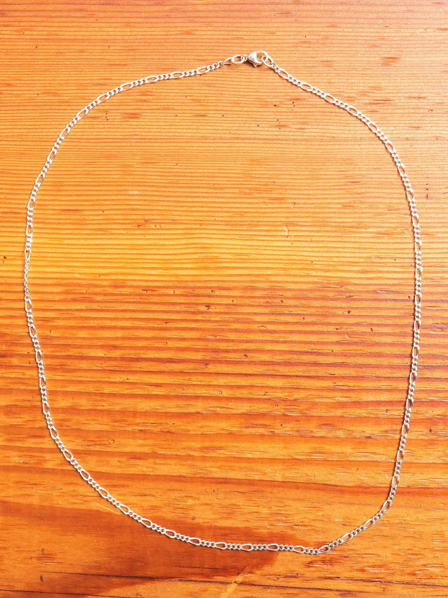 Figaro Chain in Silver