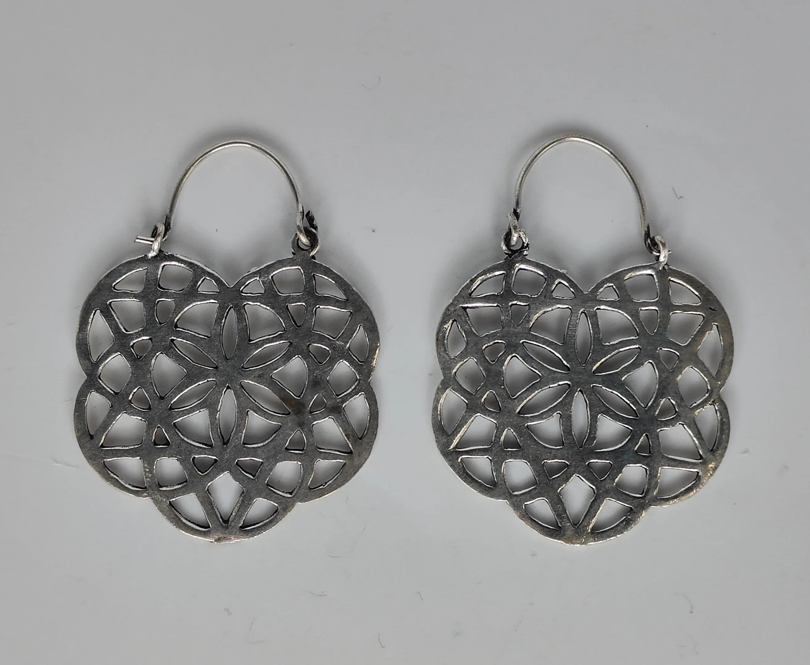 Kala Merkaba/Flower Of Life Earrings