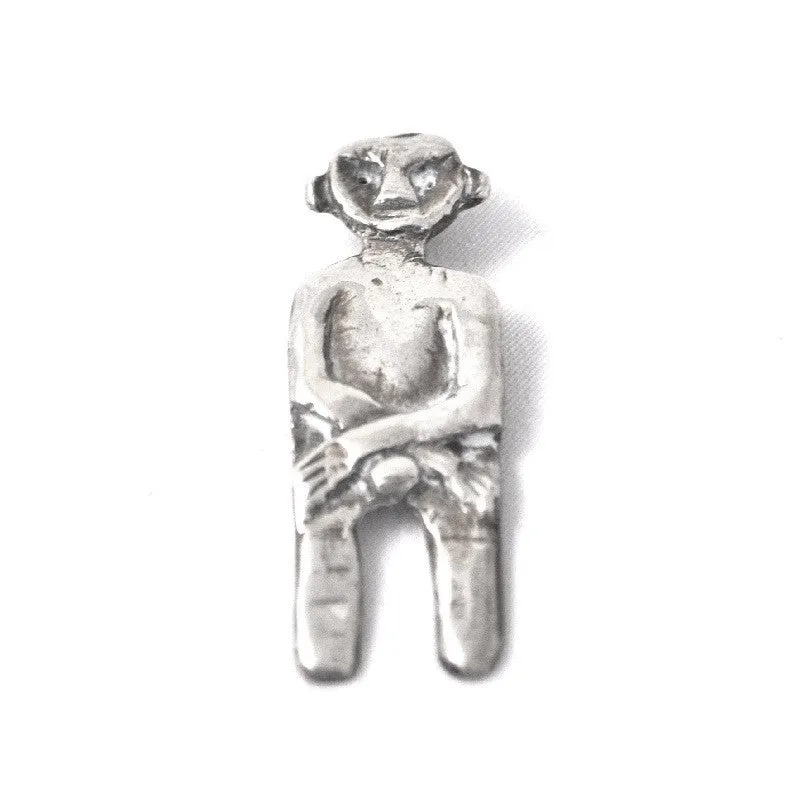 Man Tupu Metal  Pin Pendant