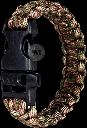 MWC Camouflage Paracord Bracelet