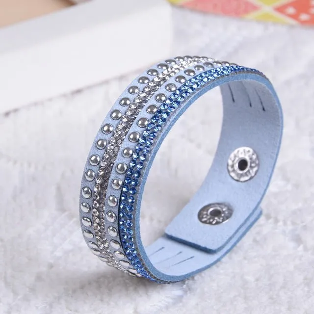 New Fashion  Leather Bracelet! Factory Discount Prices, Charm Bracelet!1 Free Shipping!