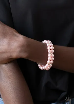 Paparazzi Bracelet ~ Downtown Debut - Pink