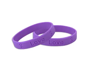 Purple Silicone Bracelets