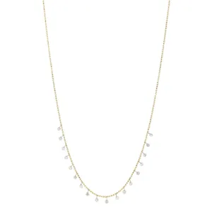 Signature Dancing Diamond Necklace – 18kt Gold