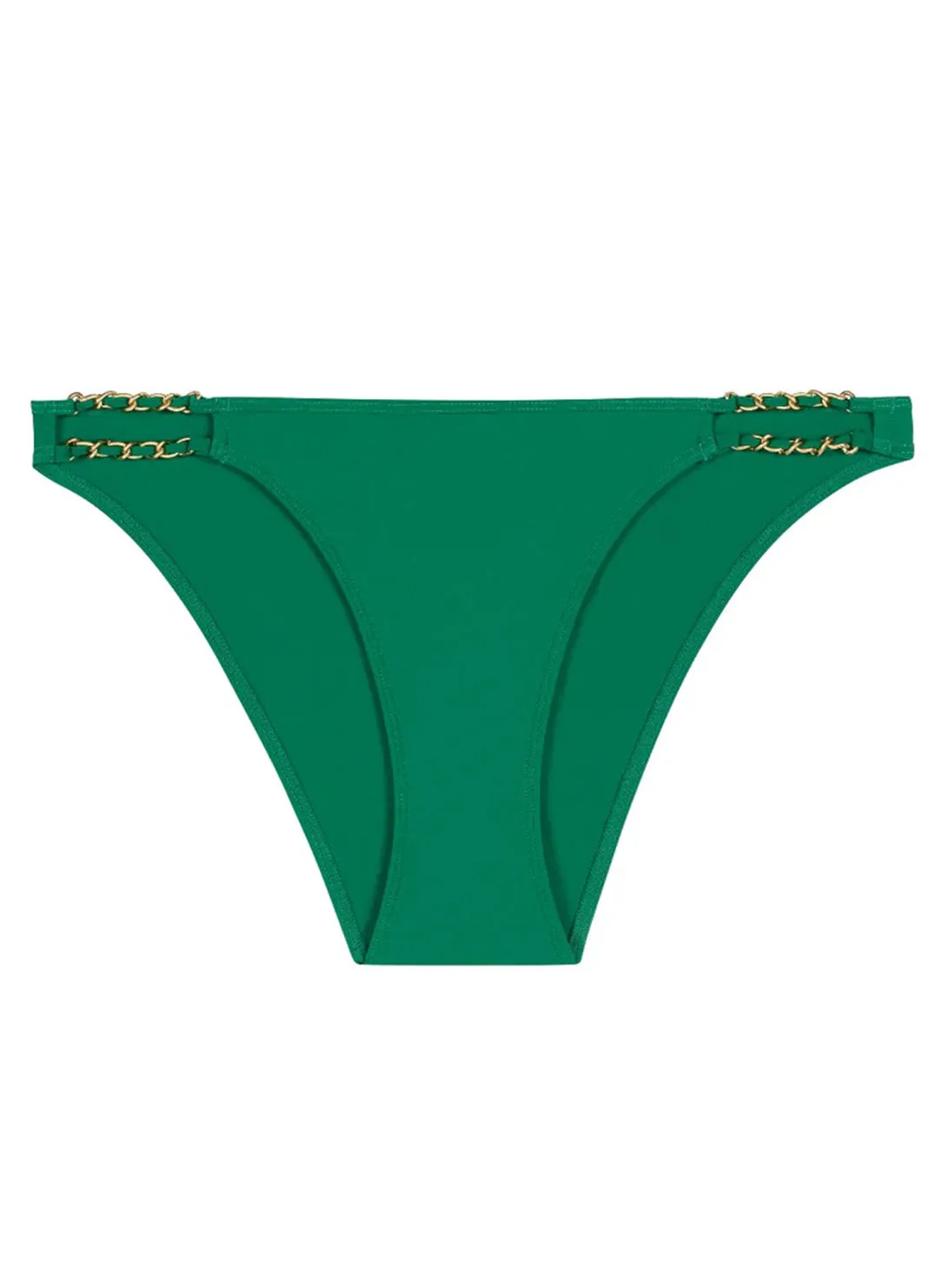 Sparkling Treasure Palm Green Swim Mini Coeur Brief