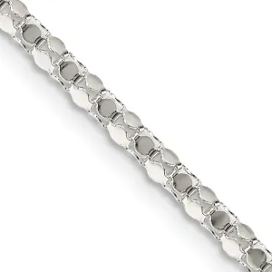 Sterling Silver 2.5mm Popcorn Chain Necklace