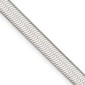 Sterling Silver 5.25mm Magic Herringbone Chain Necklace