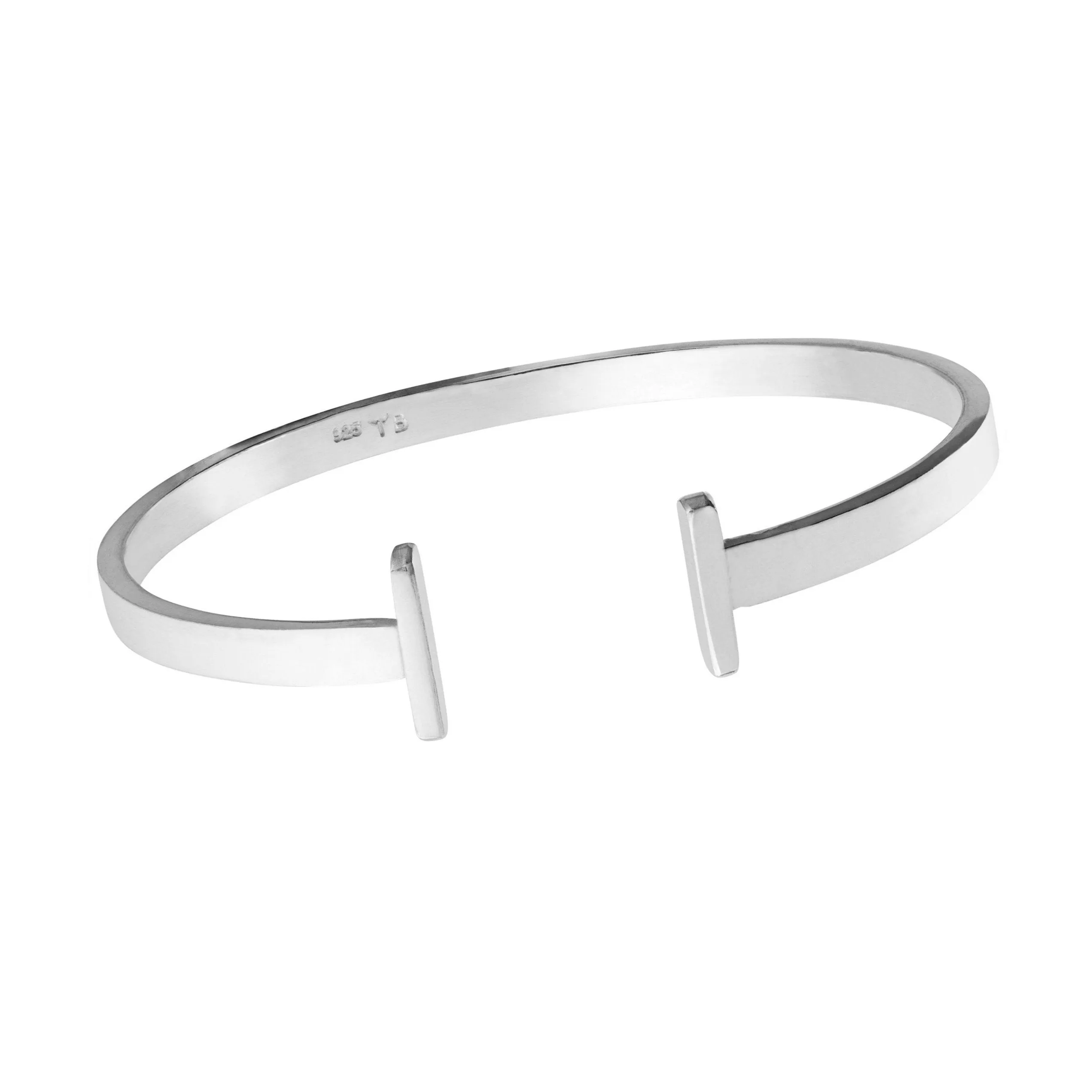 Timeless Classic 925 Sterling Silver Bangle for Women and Girls