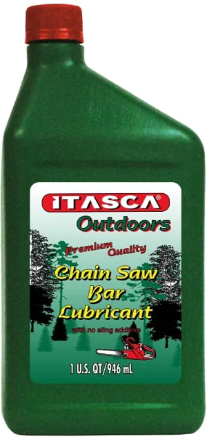 Warren 702278 Bar and Chain Oil, Clear, 425 deg F Flash, 1 qt :EA: QUANTITY: 12