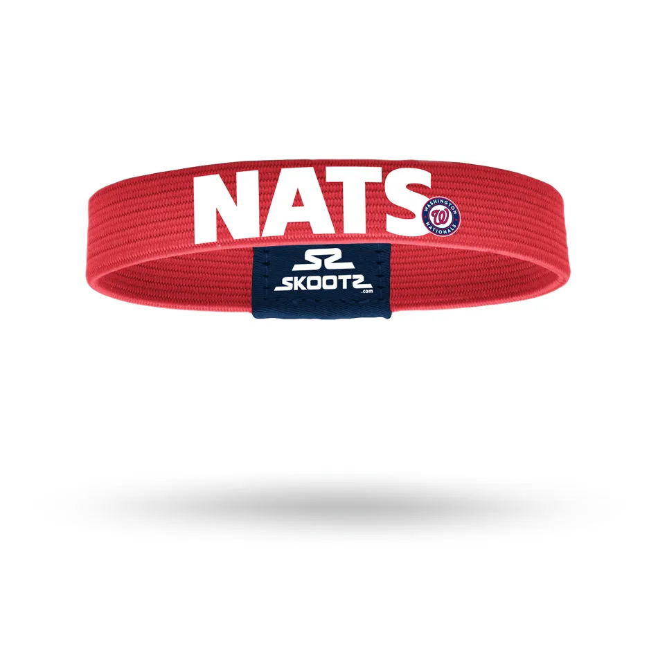 Washington Nationals Bold MLB Wristbands