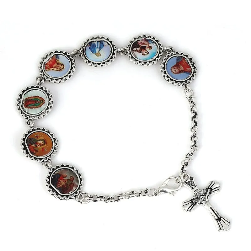 WWJD Heart of Jesus Bracelet